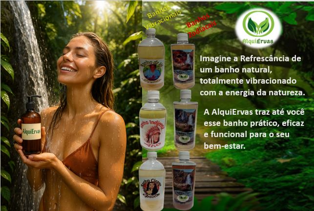 Banho Energético e Relaxante